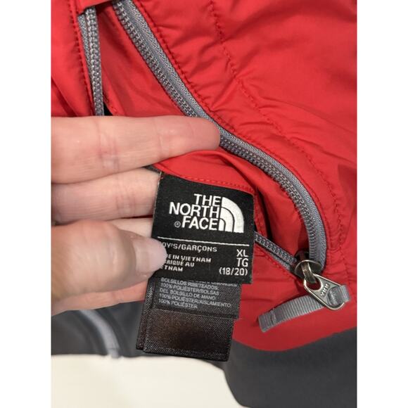 The North Face Reversible Mount Chimborazo Full Zip Jacket Boys XL Red - Picture 3 of 7